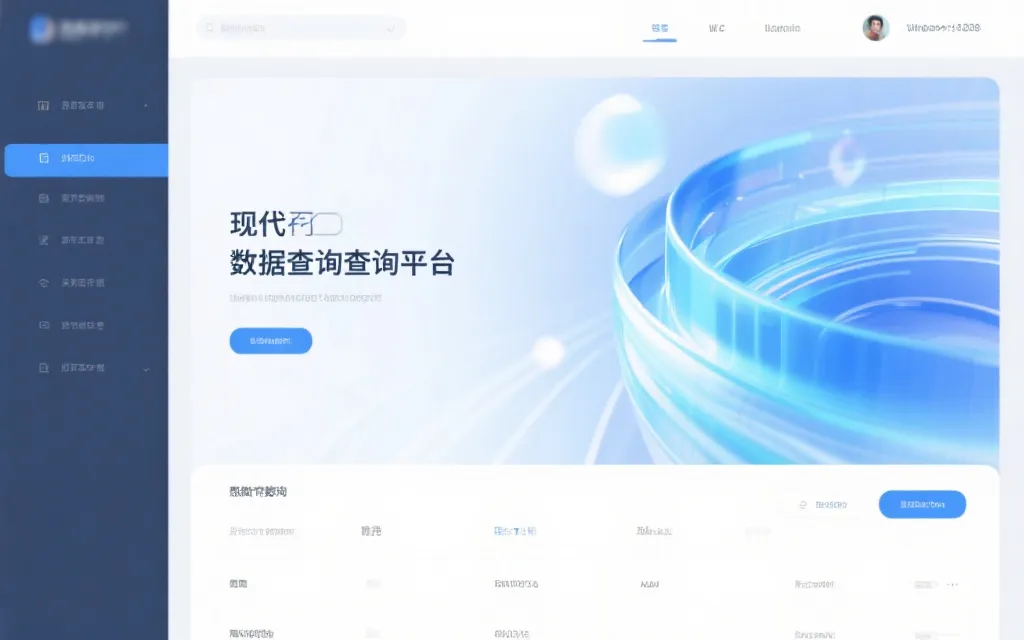 官方查询平台界面展示